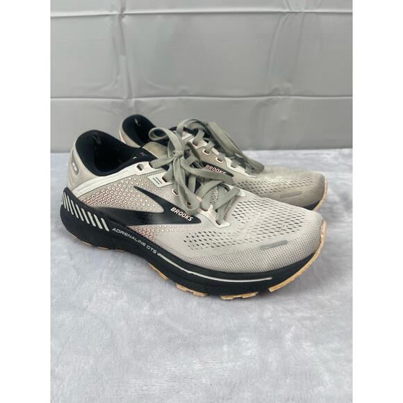 Brooks Adrenaline GTS 22 Women's‎ Running Shoes Gray Sneakers Size 8.5 Medium B - Picture 3 of 14